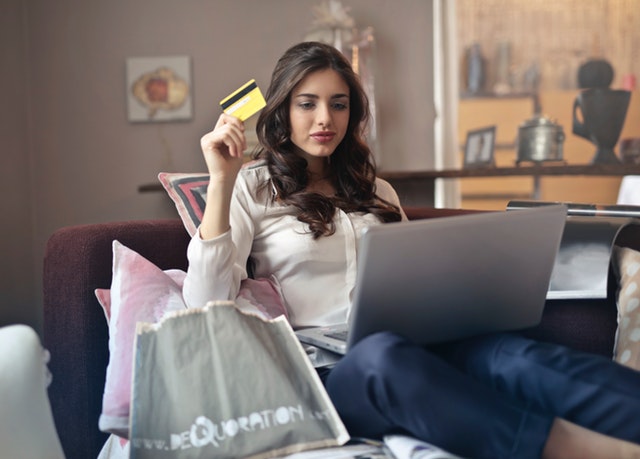 Woman holding map